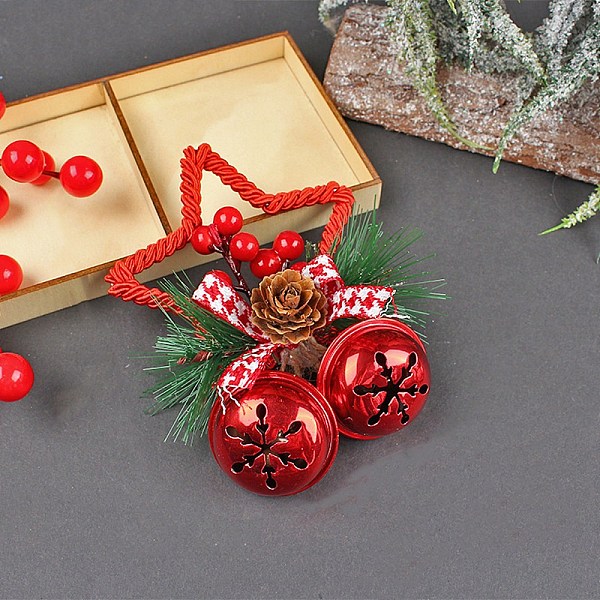 PandaHall Plastic Star Wreath Pendant Decoration, Christmas Tree Hanging Ornaments, for Party Gift Home Decoration, Red, 140x100mm Plastic...
PandaHall Plastic Star Wreath Pendant Decoration, Christmas Tree Hanging Ornaments, for Party Gift Home Decoration, Red, 140x100mm Plastic...