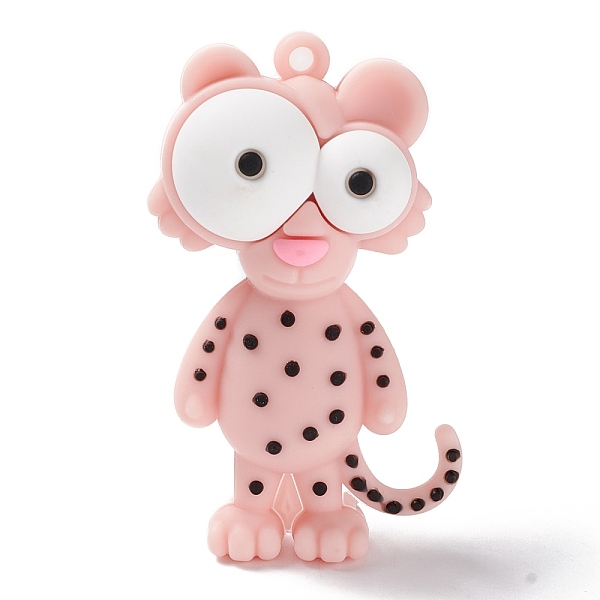 PandaHall Opaque PVC Plastic Big Pendants, Leopard, Pink, 57x31x23mm, Hole: 3mm PVC Leopard Pink
PandaHall Opaque PVC Plastic Big Pendants, Leopard, Pink, 57x31x23mm, Hole: 3mm PVC Leopard Pink