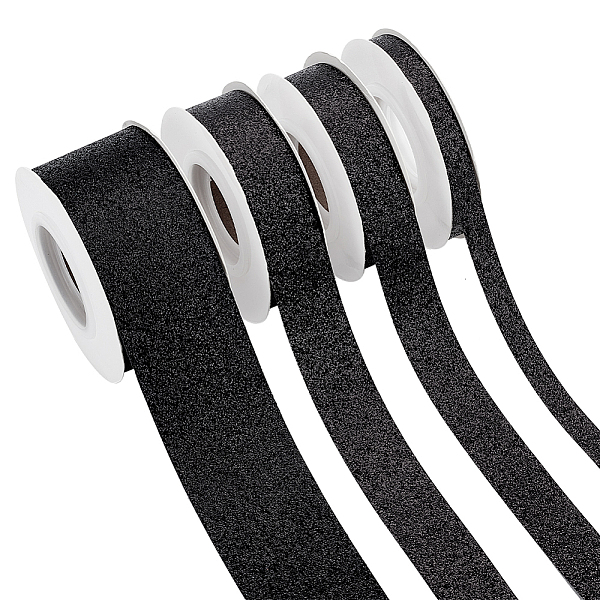 PandaHall PH 40 Yards 4 Size Flat Metallic Glitter Ribbon, Decorative Fabric Ribbon, Black Polyester Ribbon with Glitter for Gift Wrapping...
PandaHall PH 40 Yards 4 Size Flat Metallic Glitter Ribbon, Decorative Fabric Ribbon, Black Polyester Ribbon with Glitter for Gift Wrapping...