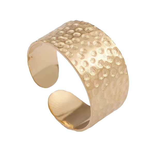 PandaHall Ion Plating(IP) 304 Stainless Steel Open Cuff Rings for Women, Real 14K Gold Plated, US Size 7(17.3mm) 304 Stainless Steel
PandaHall Ion Plating(IP) 304 Stainless Steel Open Cuff Rings for Women, Real 14K Gold Plated, US Size 7(17.3mm) 304 Stainless Steel