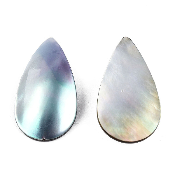 PandaHall Natural Turbo Cornulus/Top Shells Cabochons, with Acrylic and Black Lip Shell, Dyed, Teardrop, Sky Blue, 27x15x5~6mm Black Lip...
PandaHall Natural Turbo Cornulus/Top Shells Cabochons, with Acrylic and Black Lip Shell, Dyed, Teardrop, Sky Blue, 27x15x5~6mm Black Lip...