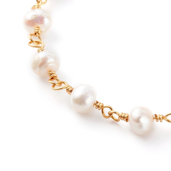 PandaHall Mother's Day Jewelry, Natural Pearl Beaded Bracelets, with Golden Plated Brass Lobster Claw Clasps, White, 7-1/4 inch(18.5cm)...
PandaHall Mother's Day Jewelry, Natural Pearl Beaded Bracelets, with Golden Plated Brass Lobster Claw Clasps, White, 7-1/4 inch(18.5cm)...