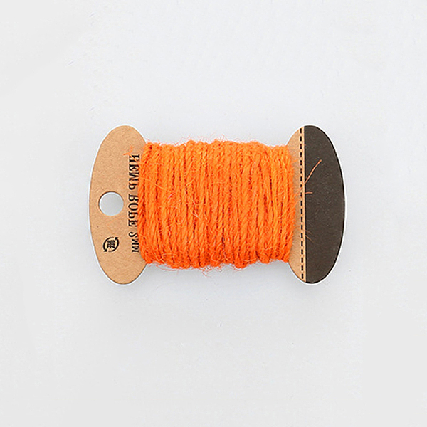 PandaHall Jute Cord, Jute String, Jute Twine, 3 Ply, for Jewelry Making, Orange, 2mm, about 10.93 yards(10m)/board Jute Orange
PandaHall Jute Cord, Jute String, Jute Twine, 3 Ply, for Jewelry Making, Orange, 2mm, about 10.93 yards(10m)/board Jute Orange