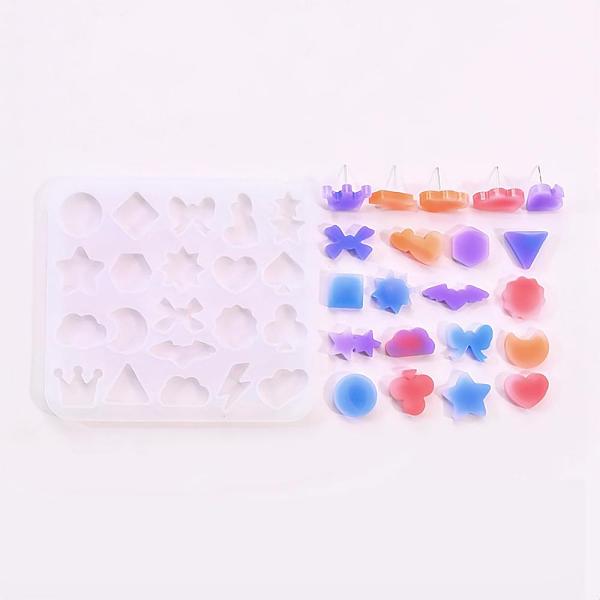 PandaHall DIY Silicone Molds, Resin Casting Molds, For UV Resin, Epoxy Resin Jewelry Making, Mixed Shapes, 85x95x4mm Silicone Mixed Shapes..., White
PandaHall DIY Silicone Molds, Resin Casting Molds, For UV Resin, Epoxy Resin Jewelry Making, Mixed Shapes, 85x95x4mm Silicone Mixed Shapes..., White