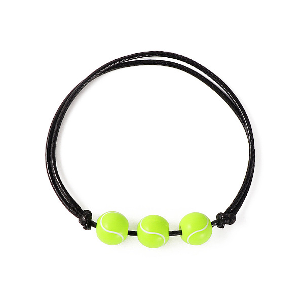 PandaHall Black, show in picture 1Woven bracelet, Basketball, Football, and Rugby Beaded Bracelet Fibre Black
PandaHall Black, show in picture 1Woven bracelet, Basketball, Football, and Rugby Beaded Bracelet Fibre Black