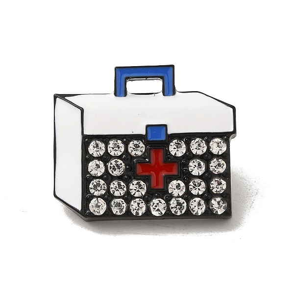 PandaHall Black Alloy Brooches, Enamel Pins, for Backpack Clothes, Medical Series, First-Aid Kit, 33x10x3mm Alloy+Enamel Others White
PandaHall Black Alloy Brooches, Enamel Pins, for Backpack Clothes, Medical Series, First-Aid Kit, 33x10x3mm Alloy+Enamel Others White