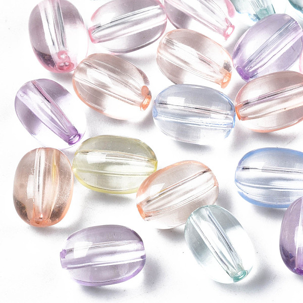 PandaHall Transparent Acrylic Beads, Oval, Mixed Color, 8x10.5mm, Hole: 1.6mm, about 1300pcs/500g Acrylic Oval Multicolor
PandaHall Transparent Acrylic Beads, Oval, Mixed Color, 8x10.5mm, Hole: 1.6mm, about 1300pcs/500g Acrylic Oval Multicolor