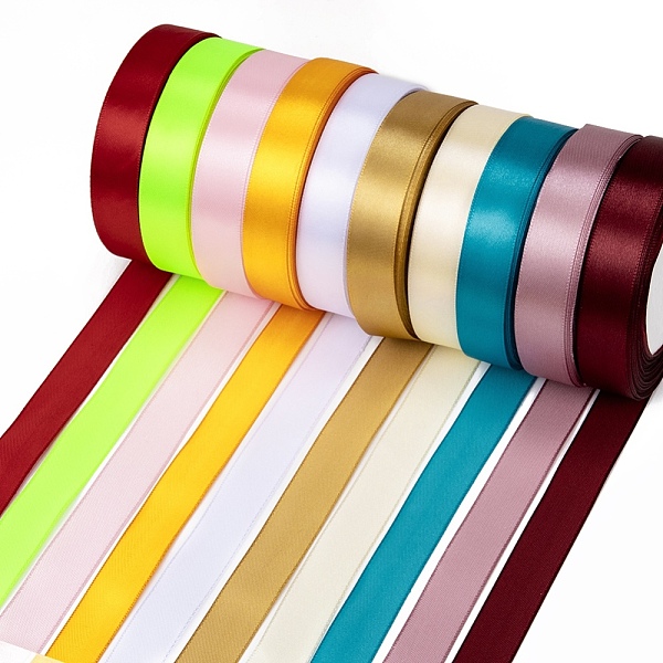PandaHall Satin Ribbon, Mixed Color, 3/4 inch(20mm), 25yards/roll(22.86m/roll), 250yards/group, 10rolls/group Polyester None Multicolor
PandaHall Satin Ribbon, Mixed Color, 3/4 inch(20mm), 25yards/roll(22.86m/roll), 250yards/group, 10rolls/group Polyester None Multicolor