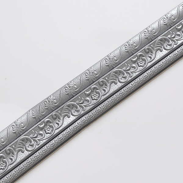 PandaHall PVC Foam 3D Self-Adhesive Waterproof Wallpaper Border, Flower Lines Skirting Stickers Wall Trim for Living Room Home Office Hotel..., Silver
PandaHall PVC Foam 3D Self-Adhesive Waterproof Wallpaper Border, Flower Lines Skirting Stickers Wall Trim for Living Room Home Office Hotel..., Silver