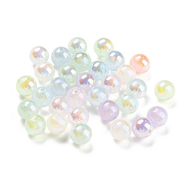 PandaHall Iridescent Acrylic Beads, with Glitter Powder, Round, Mixed Color, 6mm, Hole: 1mm Acrylic Round Multicolor
PandaHall Iridescent Acrylic Beads, with Glitter Powder, Round, Mixed Color, 6mm, Hole: 1mm Acrylic Round Multicolor