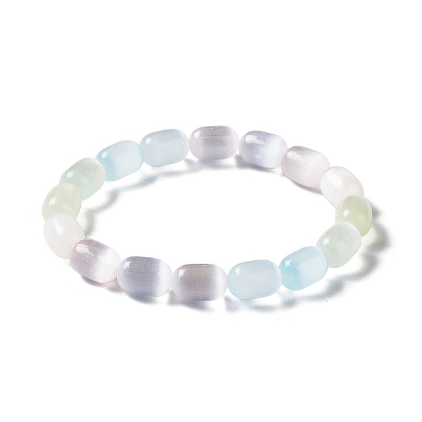 PandaHall Natural Selenite Column Beaded Stretch Bracelet for Women, Inner Diameter: 2-1/8 inch(5.3cm) Selenite Column
PandaHall Natural Selenite Column Beaded Stretch Bracelet for Women, Inner Diameter: 2-1/8 inch(5.3cm) Selenite Column