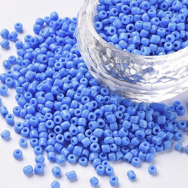 PandaHall 12/0 Glass Seed Beads, Opaque Colours Seed, Small Craft Beads for DIY Jewelry Making, Round, Round Hole, Cornflower Blue, 12/0...
PandaHall 12/0 Glass Seed Beads, Opaque Colours Seed, Small Craft Beads for DIY Jewelry Making, Round, Round Hole, Cornflower Blue, 12/0...