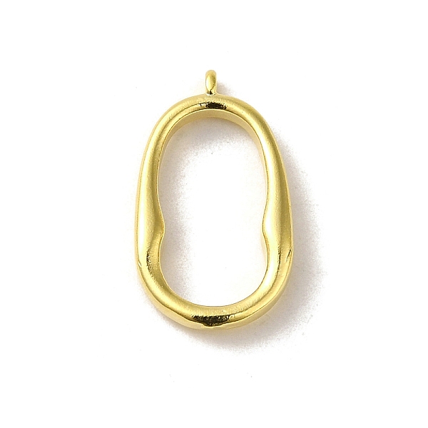 PandaHall Brass Pendants, Oval Ring Charms, Real 24K Gold Plated, 18x10.5x2mm, Hole: 0.8mm Brass Oval
PandaHall Brass Pendants, Oval Ring Charms, Real 24K Gold Plated, 18x10.5x2mm, Hole: 0.8mm Brass Oval