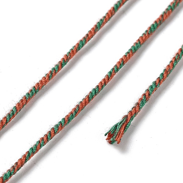 PandaHall Polyester Twisted Cord, Round, for DIY Jewelry Making, Green, 1.2mm, about 38.28 Yards(35m)/Roll Polyester Green
PandaHall Polyester Twisted Cord, Round, for DIY Jewelry Making, Green, 1.2mm, about 38.28 Yards(35m)/Roll Polyester Green