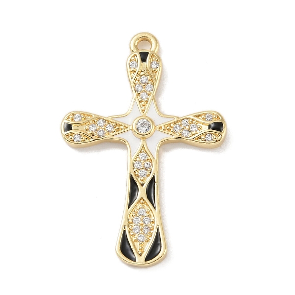 PandaHall Rack Plating Brass Micro Pave Cubic Zirconia Pendants, with Enamel, Long-Lasting Plated, Lead Free & Cadmium Free, Real 18K Gold...
PandaHall Rack Plating Brass Micro Pave Cubic Zirconia Pendants, with Enamel, Long-Lasting Plated, Lead Free & Cadmium Free, Real 18K Gold...
