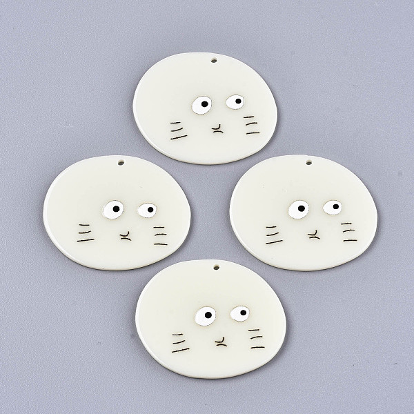 PandaHall Acrylic Pendants, 3D Printed, Flat Round with Boy's face, Floral White, 33x40x2mm, Hole: 1.5mm Acrylic Round
PandaHall Acrylic Pendants, 3D Printed, Flat Round with Boy's face, Floral White, 33x40x2mm, Hole: 1.5mm Acrylic Round