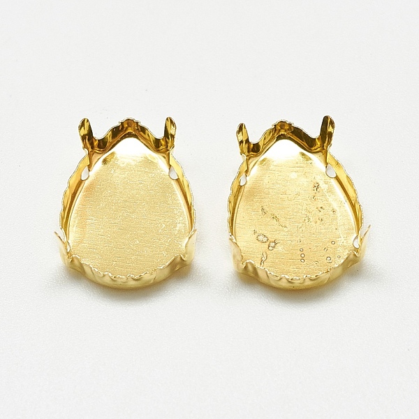 PandaHall 201 Stainless Steel Sew on Prong Settings, Claw Settings for Pointed Back Rhinestone, teardrop, Golden, Tray: 12x9mm, 13x9.5x5.5mm...
PandaHall 201 Stainless Steel Sew on Prong Settings, Claw Settings for Pointed Back Rhinestone, teardrop, Golden, Tray: 12x9mm, 13x9.5x5.5mm...