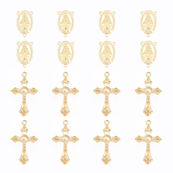PandaHall SUNNYCLUE Tibetan Style Alloy Cross Pendants, with Chandelier Component Links, Rosary Center Pieces, Golden, 74x72x17mm, 40pcs/box...
PandaHall SUNNYCLUE Tibetan Style Alloy Cross Pendants, with Chandelier Component Links, Rosary Center Pieces, Golden, 74x72x17mm, 40pcs/box...