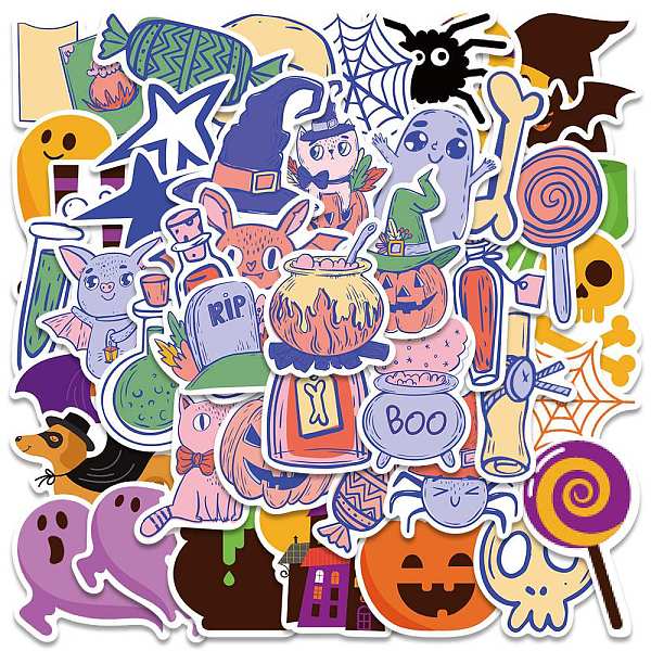 PandaHall Halloween Themed PVC Waterproof Sticker Labels, Self-adhesion, for Suitcase, Skateboard, Refrigerator, Helmet, Mobile Phone Shell...
PandaHall Halloween Themed PVC Waterproof Sticker Labels, Self-adhesion, for Suitcase, Skateboard, Refrigerator, Helmet, Mobile Phone Shell...