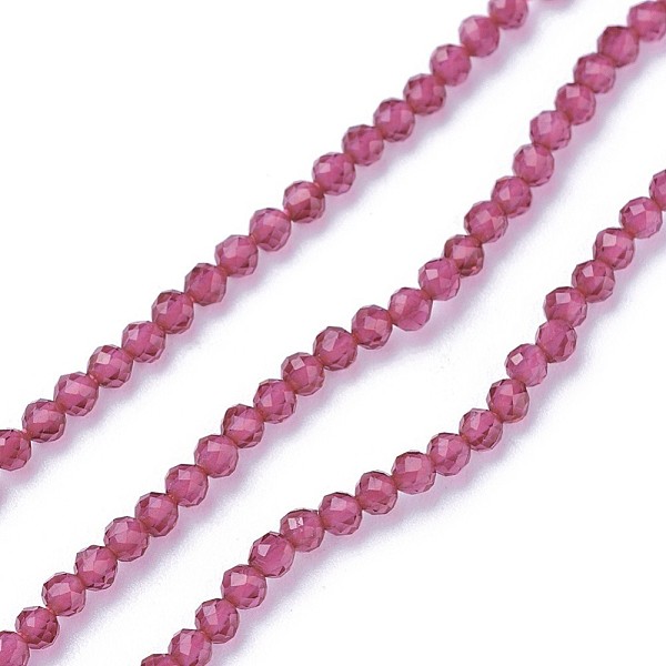 PandaHall Faceted Glass Beads Strands, Round, Deep Pink, 2~2.5mm, Hole: 0.5mm, about 180~200pcs/strand, 14.5~16.1 inch(37~41cm) Glass Round...
PandaHall Faceted Glass Beads Strands, Round, Deep Pink, 2~2.5mm, Hole: 0.5mm, about 180~200pcs/strand, 14.5~16.1 inch(37~41cm) Glass Round...