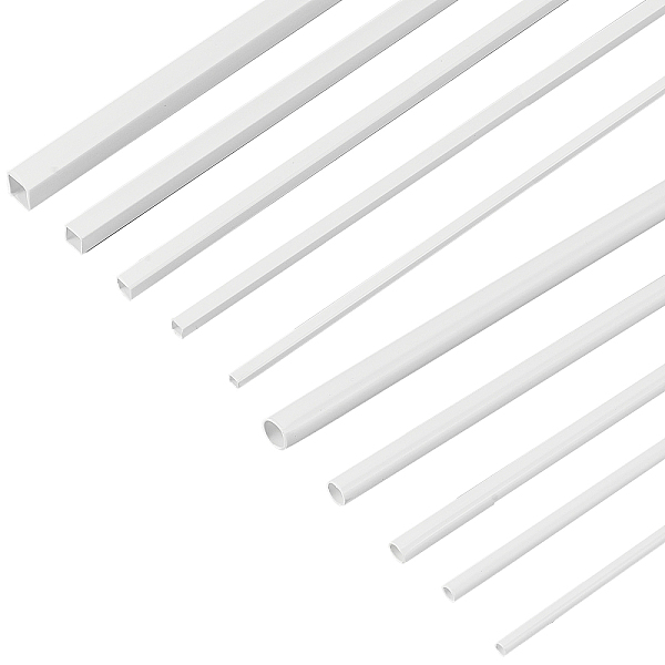 PandaHall OLYCRAFT 40pcs 10 Sizes ABS Plastic Hollow Tubes Plastic Round/Square Bar Rods White Plastic Hollow Bar for DIY Handmade Sand...
PandaHall OLYCRAFT 40pcs 10 Sizes ABS Plastic Hollow Tubes Plastic Round/Square Bar Rods White Plastic Hollow Bar for DIY Handmade Sand...