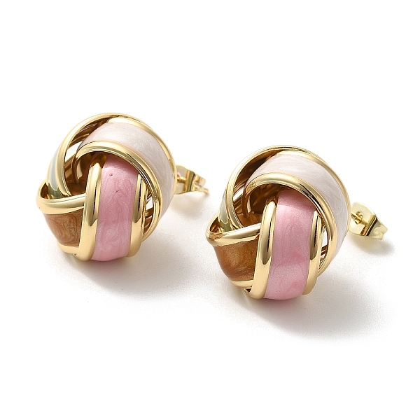PandaHall Real 18K Gold Plated Brass Enamel Stud Earrings for Women, Knot, Mixed Color, 21x20.5mm Brass Others Multicolor
PandaHall Real 18K Gold Plated Brass Enamel Stud Earrings for Women, Knot, Mixed Color, 21x20.5mm Brass Others Multicolor