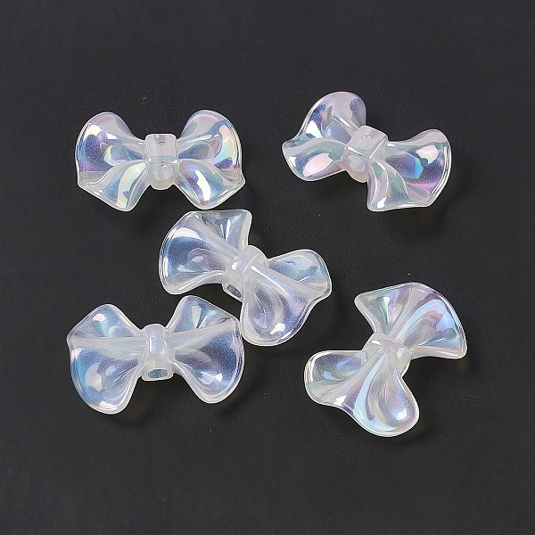 PandaHall UV Plating Rainbow Iridescent Acrylic Beads, Bowknot, WhiteSmoke, 31x23x9.5mm, Hole: 3.5mm Acrylic Bowknot White
PandaHall UV Plating Rainbow Iridescent Acrylic Beads, Bowknot, WhiteSmoke, 31x23x9.5mm, Hole: 3.5mm Acrylic Bowknot White