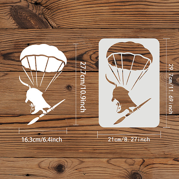 PandaHall FINGERINSPIRE Banksy Paracute Rat Stencil 29.7x21cm Paracute Mouse Stencil Plastic Banksy Painting Stencil Reusable Banksy Mouse...
PandaHall FINGERINSPIRE Banksy Paracute Rat Stencil 29.7x21cm Paracute Mouse Stencil Plastic Banksy Painting Stencil Reusable Banksy Mouse...