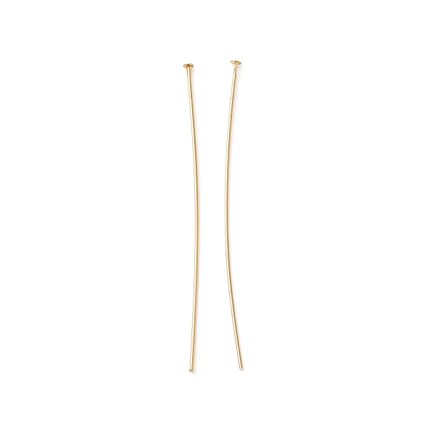 PandaHall Brass Flat Head Pins, Long-lasting Plated, Cadmium Free & Lead Free, Real 18K Gold Plated, 50mm, Head: 1.8mm, Pin: 0.6mm, 22 Gauge...
PandaHall Brass Flat Head Pins, Long-lasting Plated, Cadmium Free & Lead Free, Real 18K Gold Plated, 50mm, Head: 1.8mm, Pin: 0.6mm, 22 Gauge...