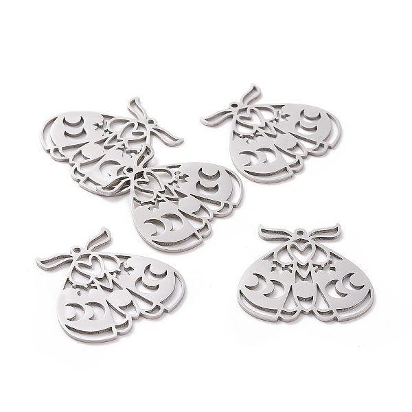 PandaHall 201 Stainless Steel Pendants, Laser Cut, Beetle, Stainless Steel Color, 28.5x30x1mm, Hole: 1.5mm 201 Stainless Steel Beetle
PandaHall 201 Stainless Steel Pendants, Laser Cut, Beetle, Stainless Steel Color, 28.5x30x1mm, Hole: 1.5mm 201 Stainless Steel Beetle