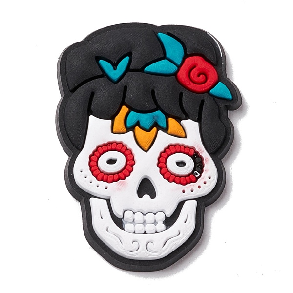 PandaHall Halloween Theme PVC Cabochons, Skull, White, 34x25x3.5mm Plastic Skull White
PandaHall Halloween Theme PVC Cabochons, Skull, White, 34x25x3.5mm Plastic Skull White