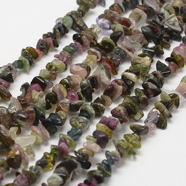PandaHall Natural Tourmaline Beads Strands, Chip, Grade B, 3~5x7~13x2~4mm, Hole: 0.4mm, 35 inch Tourmaline Chip
PandaHall Natural Tourmaline Beads Strands, Chip, Grade B, 3~5x7~13x2~4mm, Hole: 0.4mm, 35 inch Tourmaline Chip