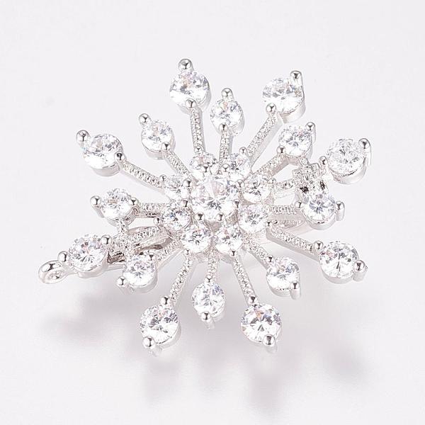 PandaHall Brass Micro Pave Cubic Zirconia Enhancer Shortener Bails, Hinged Pendant Bails, with Loop, FLower, Platinum, 36x33.5x13mm, Hole...
PandaHall Brass Micro Pave Cubic Zirconia Enhancer Shortener Bails, Hinged Pendant Bails, with Loop, FLower, Platinum, 36x33.5x13mm, Hole...