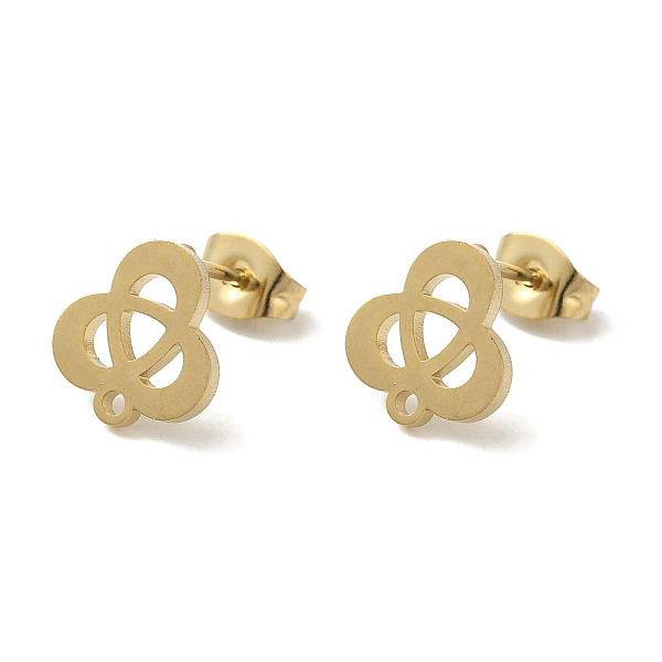 PandaHall Ion Plating(IP) 304 Stainless Steel Stud Earring Findings, Flower, Golden, 11.5x9mm, Hole: 1.2mm, Pin: 11x0.7mm 304 Stainless...
PandaHall Ion Plating(IP) 304 Stainless Steel Stud Earring Findings, Flower, Golden, 11.5x9mm, Hole: 1.2mm, Pin: 11x0.7mm 304 Stainless...