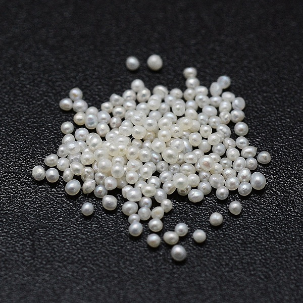 PandaHall Natural Cultured Freshwater Pearl Beads, No Hole/Undrilled, Round, White, 0.8~1mm Pearl Round White
PandaHall Natural Cultured Freshwater Pearl Beads, No Hole/Undrilled, Round, White, 0.8~1mm Pearl Round White