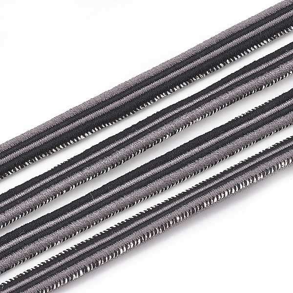 PandaHall Elastic Cord, with Nylon Outside and Rubber Inside, Black, 6x2.5mm, about 100yard/bundle(300 feet/bundle) Elastic Fibre Flat Black
PandaHall Elastic Cord, with Nylon Outside and Rubber Inside, Black, 6x2.5mm, about 100yard/bundle(300 feet/bundle) Elastic Fibre Flat Black