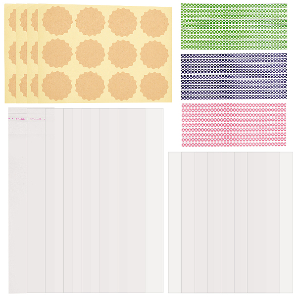 PandaHall Olycraft DIY 300Pcs 3 Size OPP Cellophane Packaging Bag, Rectangle, with 300Pcs Plastic Polka Dot Wire Twist Ties and 10 Sheet..., Multicolor
PandaHall Olycraft DIY 300Pcs 3 Size OPP Cellophane Packaging Bag, Rectangle, with 300Pcs Plastic Polka Dot Wire Twist Ties and 10 Sheet..., Multicolor