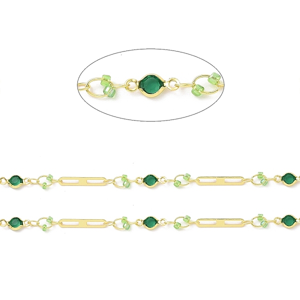 PandaHall Real 18K Gold Plated Brass Oval & Flat Round Link Chains, with Glass Beaded, Soldered, with Spool, Lead Free & Cadmium Free &...
PandaHall Real 18K Gold Plated Brass Oval & Flat Round Link Chains, with Glass Beaded, Soldered, with Spool, Lead Free & Cadmium Free &...
