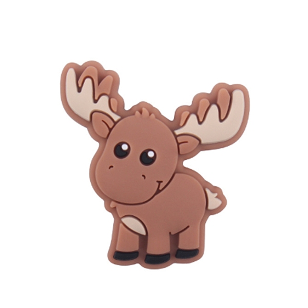PandaHall Silicone Focal Beads, Deer, Tan, 32x29x9.5mm, Hole: 3mm Silicone Deer Orange
PandaHall Silicone Focal Beads, Deer, Tan, 32x29x9.5mm, Hole: 3mm Silicone Deer Orange