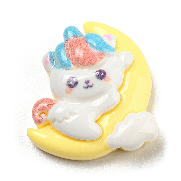 PandaHall Opaque Resin Cabochons, Unicorn, Yellow, 25.5x23.5x8.5mm Resin Unicorn Yellow
PandaHall Opaque Resin Cabochons, Unicorn, Yellow, 25.5x23.5x8.5mm Resin Unicorn Yellow