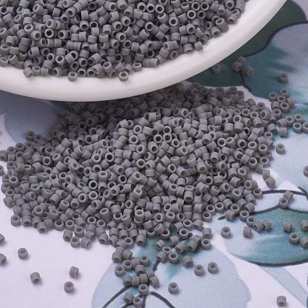 PandaHall MIYUKI Delica Beads, Cylinder, Japanese Seed Beads, 11/0, (DB0761) Matte Opaque Gray, 1.3x1.6mm, Hole: 0.8mm, about 2000pcs/10g...
PandaHall MIYUKI Delica Beads, Cylinder, Japanese Seed Beads, 11/0, (DB0761) Matte Opaque Gray, 1.3x1.6mm, Hole: 0.8mm, about 2000pcs/10g...