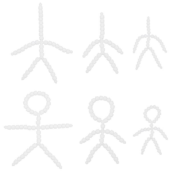PandaHall Olycraft 6Pcs 6 Styles Plastic Action Figure Movable Skeleton, Doll Making Supplies, White, 122~197x87~163x7~10mm, 1pc/style...
PandaHall Olycraft 6Pcs 6 Styles Plastic Action Figure Movable Skeleton, Doll Making Supplies, White, 122~197x87~163x7~10mm, 1pc/style...