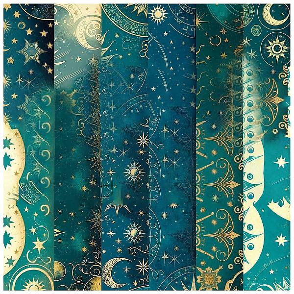 PandaHall 12 Sheets 12 Styles Scrapbooking Paper Pads, Decorative Craft Paper Pad, None Self-Adhesive, Sun, 153x153x0.1mm, 1 Sheet/style...
PandaHall 12 Sheets 12 Styles Scrapbooking Paper Pads, Decorative Craft Paper Pad, None Self-Adhesive, Sun, 153x153x0.1mm, 1 Sheet/style...