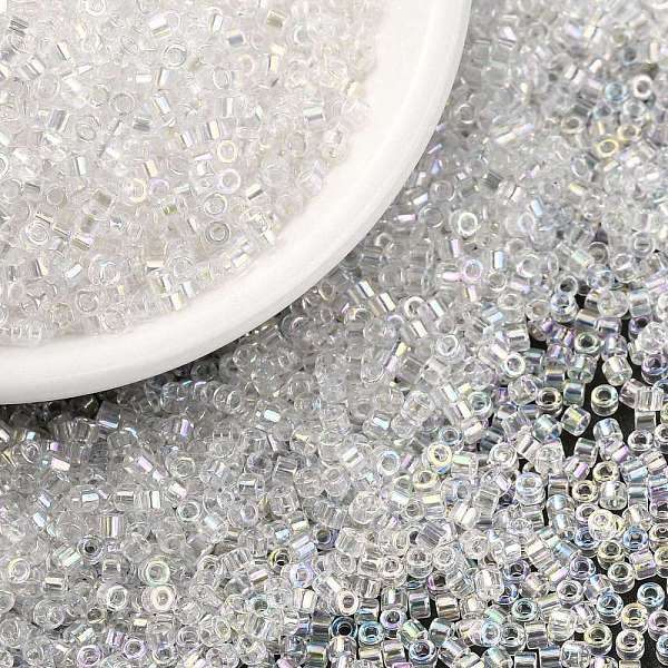PandaHall Cylinder Seed Beads, Uniform Size, Transparent Colours Rainbow, Clear, 2x1.3~1.5mm, Hole: 0.8~1mm, about 888pcs/10g Glass Clear
PandaHall Cylinder Seed Beads, Uniform Size, Transparent Colours Rainbow, Clear, 2x1.3~1.5mm, Hole: 0.8~1mm, about 888pcs/10g Glass Clear