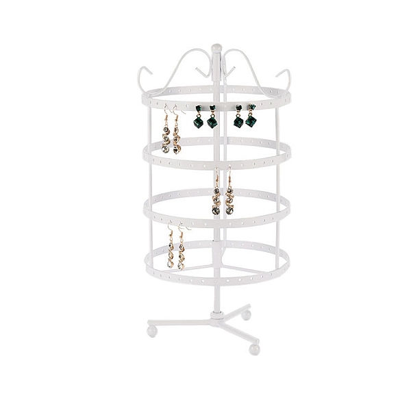 PandaHall 4-Tier Rotatable Iron Earring Display Stands, Jewelry Tower Organizer Holder for Earrings Storage, Round, White, 14x14x30.5cm Iron...
PandaHall 4-Tier Rotatable Iron Earring Display Stands, Jewelry Tower Organizer Holder for Earrings Storage, Round, White, 14x14x30.5cm Iron...