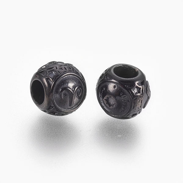 PandaHall 316 Surgical Stainless Steel European Beads, Large Hole Beads, Rondelle, Aries, Gunmetal, 10x9mm, Hole: 4mm 316 Surgical Stainless...
PandaHall 316 Surgical Stainless Steel European Beads, Large Hole Beads, Rondelle, Aries, Gunmetal, 10x9mm, Hole: 4mm 316 Surgical Stainless...