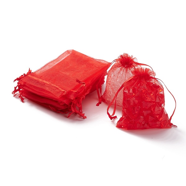 PandaHall Organza Gift Bags with Drawstring, Jewelry Pouches, Wedding Party Christmas Favor Gift Bags, Red, 12x9cm Organza Rectangle Red
PandaHall Organza Gift Bags with Drawstring, Jewelry Pouches, Wedding Party Christmas Favor Gift Bags, Red, 12x9cm Organza Rectangle Red