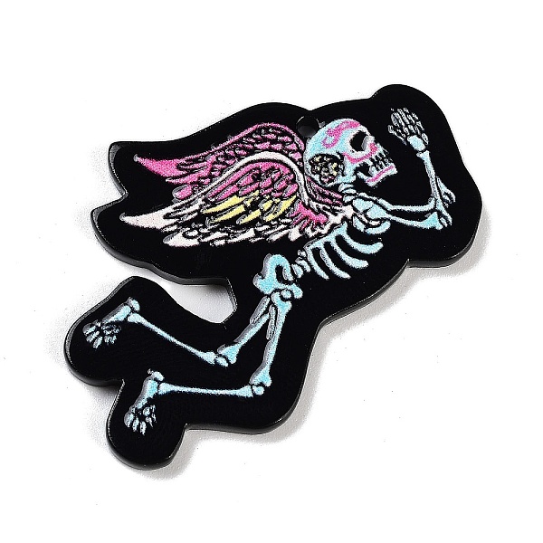 PandaHall Acrylic Pendants, Hallowmas Series Charms, Skull, 32x46x2.5mm, Hole: 1.8mm Acrylic Skull
PandaHall Acrylic Pendants, Hallowmas Series Charms, Skull, 32x46x2.5mm, Hole: 1.8mm Acrylic Skull