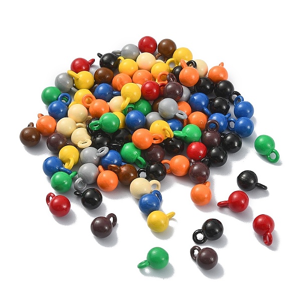 PandaHall Spray Painted Alloy Pendant, Round, Mixed Color, 9x6mm, Hole: 1.8mm Alloy Round Multicolor
PandaHall Spray Painted Alloy Pendant, Round, Mixed Color, 9x6mm, Hole: 1.8mm Alloy Round Multicolor