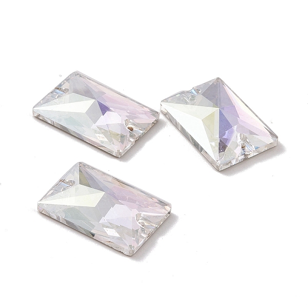 PandaHall Rectangle Shape Sew on Rhinestone, K5 Glass Rhinestone, 2-Hole Link, Plated Flat Back, Sewing Craft Decoration, Crystal..., Clear
PandaHall Rectangle Shape Sew on Rhinestone, K5 Glass Rhinestone, 2-Hole Link, Plated Flat Back, Sewing Craft Decoration, Crystal..., Clear